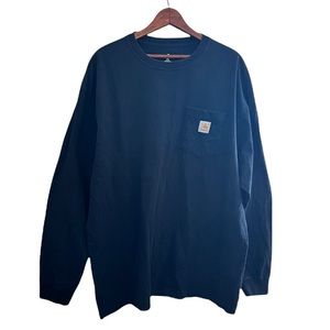 Carhartt Crewneck 100% Cotton Long Sleeve Shirt